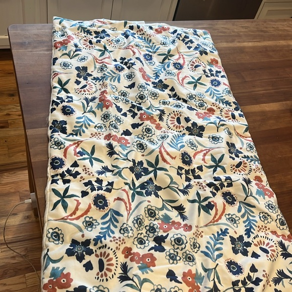 Anthropologie velvet Hollyhock king shams NWOT - Picture 3 of 6